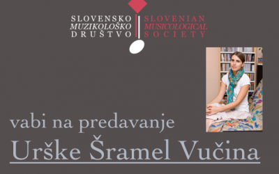 Predavanje Urške Šramel Vučina